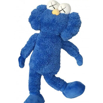 kaws公仔bff联名芝麻街毛绒粉色公仔玩偶林俊杰同款超大号布娃娃陪伴