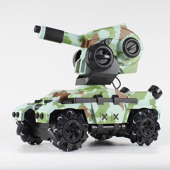攀爬越野玩具迷彩绿全方位移动水弹发射2组锂电池畅玩60分钟送1万水弹