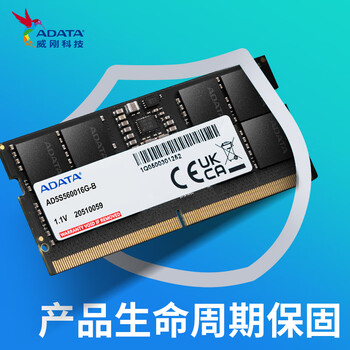 威刚（ADATA）8GB DDR5 5600 笔记本内存 万紫千红
