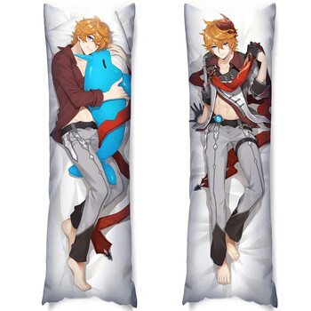 oloey原神魈达达利亚钟离温迪空枫原万叶动漫二次元周边半身等身抱枕