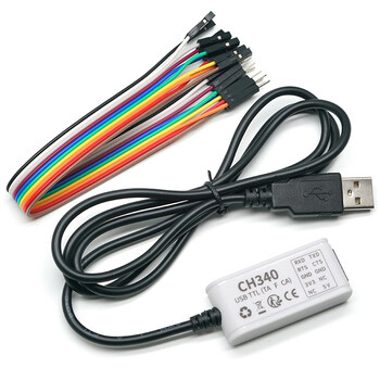 丢石头 CH340 usb转ttl串口 usb转uart串口模块 STC下载器 刷机模块 串口线 排母接口