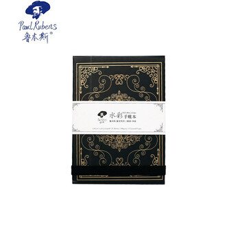 鲁本斯星空手账本 加厚64K中粗纹300g 两面用素描本图画本美术绘画旅行水彩本20页0110001062