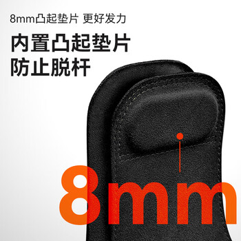 安德玛（Under Armour）磐石牛皮护掌助力带硬拉健身手套男女握力带单杠引体向上哑铃护腕