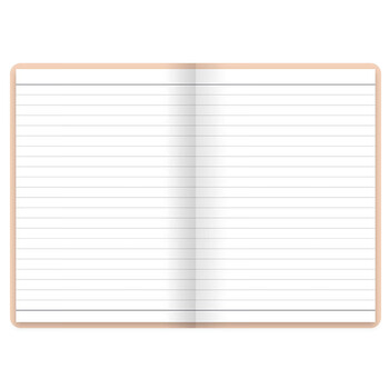 Filofax＆Letts联名款英国进口记事本PASTEL帕斯泰尔彩粉系列定页笔记本中号鸭蛋蓝横线页本090095