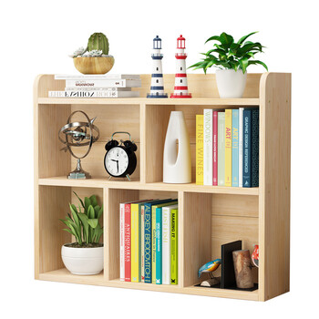 兰俊达书桌上的置物架桌上书架实木简易办公用桌多层收纳学生桌面书层