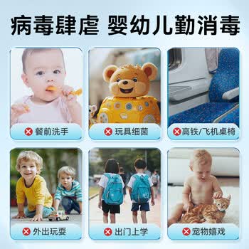 狮想家免洗手消毒喷雾尼帕病毒婴儿孕妇可用便携儿童无酒精旅行杀菌液