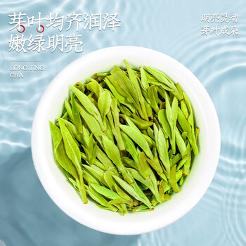 音朗茶叶绿茶 龙井茶明前特级2026新茶浓香嫩芽茶叶礼盒送长辈250g