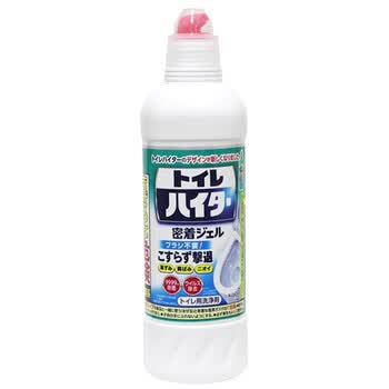 花王（KAO）免刷洗马桶清洁剂500ml*2 弯嘴洁厕灵洁厕液厕所清洁剂 原装进口