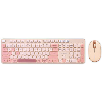 迪摩（DEARMO）MK8900无线键盘鼠标套装无线键鼠套装蓝牙双模内置锂电笔记本台式电脑键鼠套装 金彩