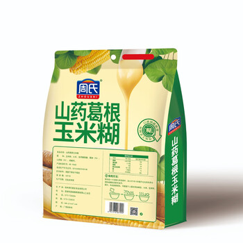 周氏山药葛根玉米糊600g 高钙0脂肪玉米糊即食营养早餐代餐粥