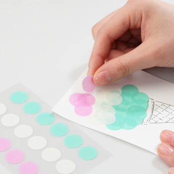 STALOGY 标签贴 标签纸贴纸 口取纸 便利贴 贴纸标签 圆点贴 便签 索引纸 5mm 混色荧光 STALOGY 标签贴 标签纸贴纸 口取纸 便利贴 贴纸标签 圆点贴 便签 索引纸 5mm 混色荧光