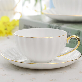 友来福咖啡杯套装 北欧式简约轻奢办公室骨质陶瓷南瓜6杯碟乔迁礼物 友来福咖啡杯套装 北欧式简约轻奢办公室骨质陶瓷南瓜6杯碟乔迁礼物