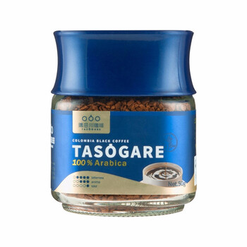 隅田川 哥伦比亚甄享速溶冻干意式黑咖啡粉小蓝瓶 50g 隅田川 哥伦比亚甄享速溶冻干意式黑咖啡粉小蓝瓶 50g