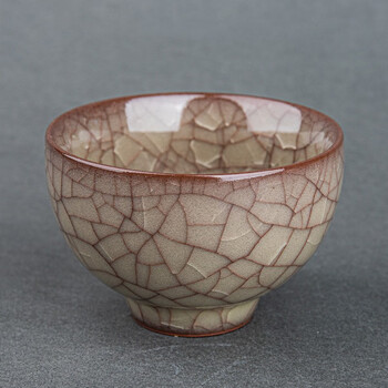 玺翰雅(royhoye) 龙泉青瓷主人杯男女士手工品茗杯茶盏传世哥窑家用可