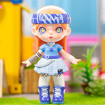 laura潮流水果系列盲盒一套全套少女心可爱潮玩公仔手办摆件礼物 蓝莓