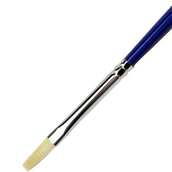 【全网低价】樱花(SAKURA)猪鬃画笔 水粉油画笔丙烯长杆美术颜料刷初学者水彩笔榛形0号美术写生