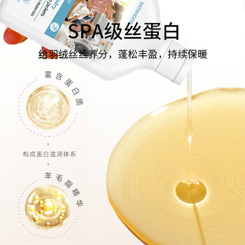 datahood羽绒服清洗剂蓬松剂机洗手洗去油柔顺护绒不伤手去污蓬松柔软