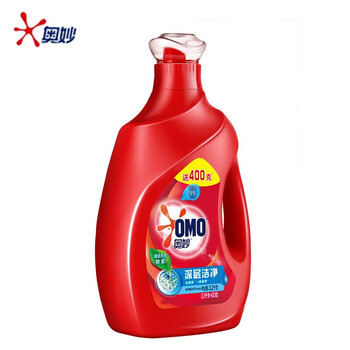 奥妙（OMO） 洗衣液 深层洁净3.2kg(2.8kg+400g)+除菌除螨400g 去污去渍留香