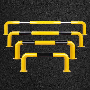 万尊 u型护栏钢管挡车器停车场围栏警示杆防撞杆马路隔离护栏阻车器