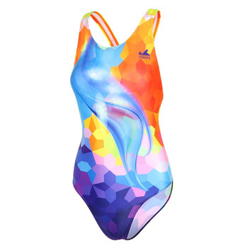 英发竞速儿童泳衣女中大童女童连体三角游泳衣专业比赛型游泳衣学生