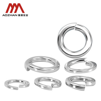 奥展实业(AOZHAN)304不锈钢GB93弹簧垫圈全系列 M16 20颗/包 奥展实业(AOZHAN)304不锈钢GB93弹簧垫圈全系列 M16 20颗/包