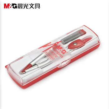 晨光（M&G）基础自动铅笔圆规学生绘图考试专用工具（内附铅芯）颜色随机ACS90804 1盒装