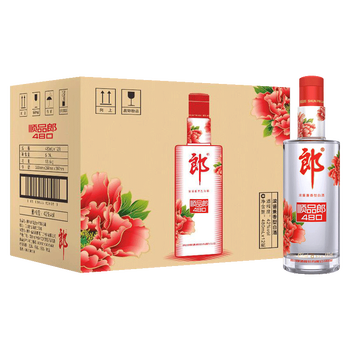 郎酒顺品郎红顺480ml兼香型白酒42度12瓶装