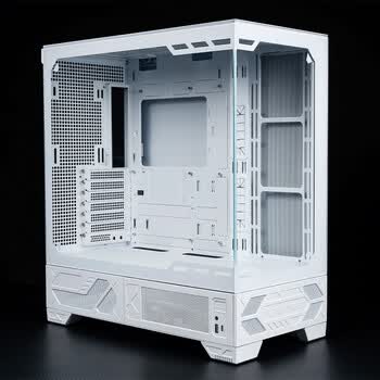 瓦尔基里（VALKYRIE）VK03 LITE WHITE 白色 ATX 游戏电脑台式机箱 支持360水冷 270°海景房
