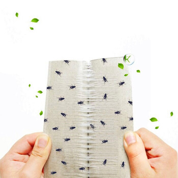 空消粘蝇板高效诱捕苍蝇贴粘蝇纸强力粘苍蝇蚊蝇小飞虫胶灭蝇纸板60张