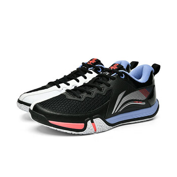 李宁（LI-NING）羽毛球鞋男女款贴地飞行LITE宽楦训练比赛羽鞋二代三代