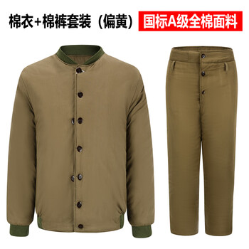 劳动服冬季劳保军棉袄男棉衣加厚老式防寒保暖冷库87式棉服棉裤军棉袄