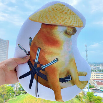 京佳cheems玩偶cheems公仔肌肉柴犬周边表情包doge抱枕暖手玩偶挂che