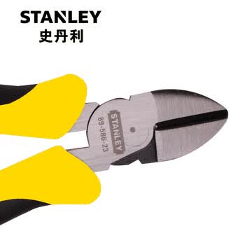 史丹利(STANLEY)斜口钳电工偏口钳剪线钳德式省力型专业斜嘴钳6英寸89-586-23 史丹利(STANLEY)斜口钳电工偏口钳剪线钳德式省力型专业斜嘴钳6英寸89-586-23