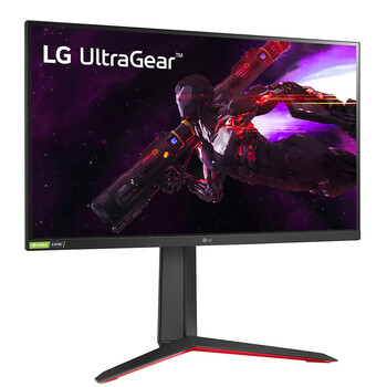 LG 27英寸 NanoIPS 2K 180Hz(OC) 满血版 10.7亿色 HDR400 兼G-Sync 游戏 电竞显示器 27GP850