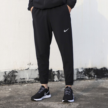 耐克（NIKE） 男裤2023夏季新款运动休闲长裤健身训练跑步裤梭织小脚裤子 BV4841-010 S