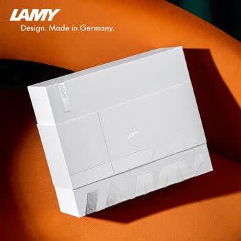 LAMY钢笔礼盒 狩猎系列墨水笔中礼盒练字正姿钢笔文具办公礼品企业团购 白杆蓝夹0.5mm LAMY钢笔礼盒 狩猎系列墨水笔中礼盒练字正姿钢笔文具办公礼品企业团购 白杆蓝夹0.5mm