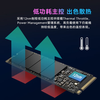 宏碁掠夺者(PREDATOR)1TB SSD固态硬盘 M.2接口(NVMe协议) GM7系列|NVMe PCIe 4.0读速7200MB/s AI电脑存储配件 宏碁掠夺者(PREDATOR)1TB SSD固态硬盘 M.2接口(NVMe协议) GM7系列|NVMe PCIe 4.0读速7200MB/s AI电脑存储配件