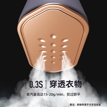 大宇（DAEWOO）【差旅便携】挂烫机家用手持熨烫机蒸汽电熨斗 旅行便携式小型除菌除螨干湿双熨熨斗 HI-029-BAI