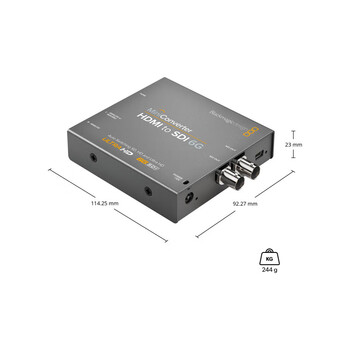 blackmagic design Mini Converter HDMI to SDI 6G 数字转换盒高清4K 广播级转换器