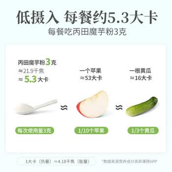丙田 纯化魔芋粉150g 代餐饱腹魔芋精面粉烘焙膳食纤维粉冲泡固体饮料