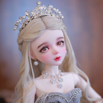 霓萌娃娃三分改妆婚纱娃娃mjd公主女孩仿真换装玩偶60厘米bjd洋娃娃