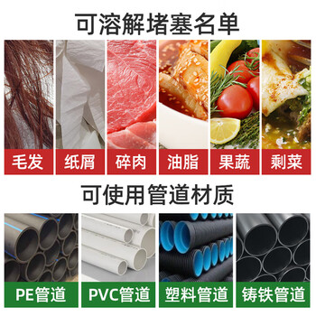 MISTOLIN下水道疏通剂管道疏通剂强力溶解厨房油污马桶疏通神器管道除臭剂 MISTOLIN下水道疏通剂管道疏通剂强力溶解厨房油污马桶疏通神器管道除臭剂