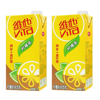 维他奶(vitasoy)维他奶(vitasoy)维他柠檬茶1l盒装大盒装红茶饮料 维