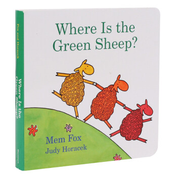 绿绵羊在哪儿 英文原版 儿童绘本 Where Is the Green Sheep?