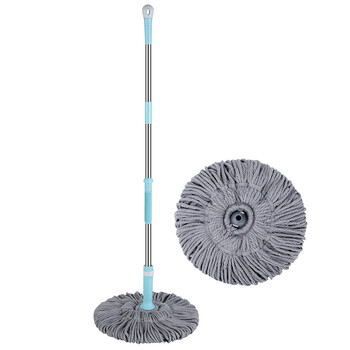 美丽雅拧水拖把40cm杆长125cm2拖头旋转免手洗吸水家用老式懒人地拖墩布 美丽雅拧水拖把40cm杆长125cm2拖头旋转免手洗吸水家用老式懒人地拖墩布