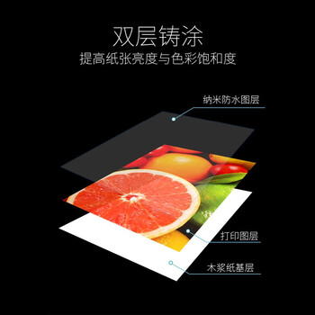 易利丰(elifo)照片纸6寸相纸六寸相片纸4r高光照片打印纸证件照像纸喷墨打印机专用200g100张