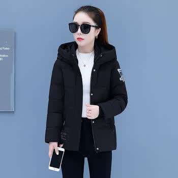 优衣库羽绒服女短款2023冬新款加厚保暖韩版时尚简约羽绒服女外套黑色