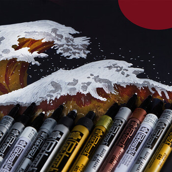 樱花(SAKURA)油漆笔白色1.0mm 签字笔记号笔马克笔高光笔 商务明星签名签到笔防水不掉色补漆手绘涂鸦 樱花(SAKURA)油漆笔白色1.0mm 签字笔记号笔马克笔高光笔 商务明星签名签到笔防水不掉色补漆手绘涂鸦