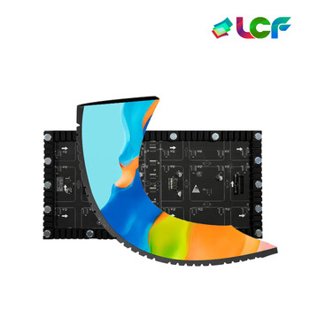 联诚发室内P2.5全彩led软模组led创意屏led柔性显示屏led软屏led异形屏P2.5户内led软膜屏单元板(320*160MM)