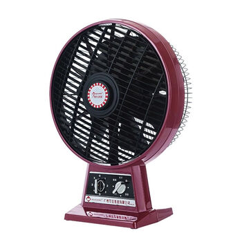 万宝电风扇10寸座钟家用台式鸿运扇定时转页扇迷你学生宿舍台扇 三档